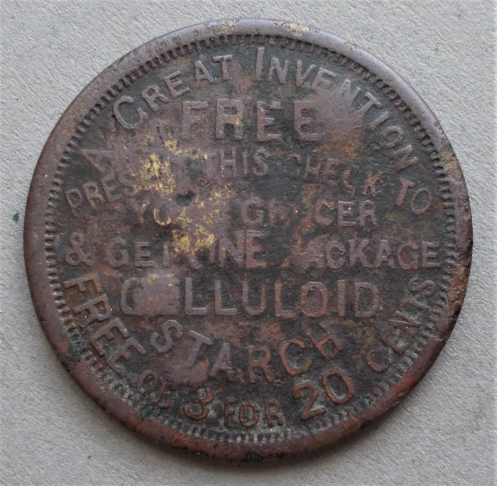 Celluloid-Starch-Co.-Token